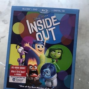 Brand new Disney Pixar blu-ray DVD, Inside Out
